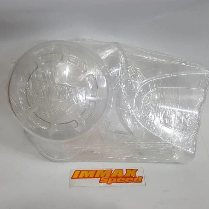 Mika Cover Tutup Magnet Transparan Yamaha 125ZR Y125ZR 125Z Y125Z
