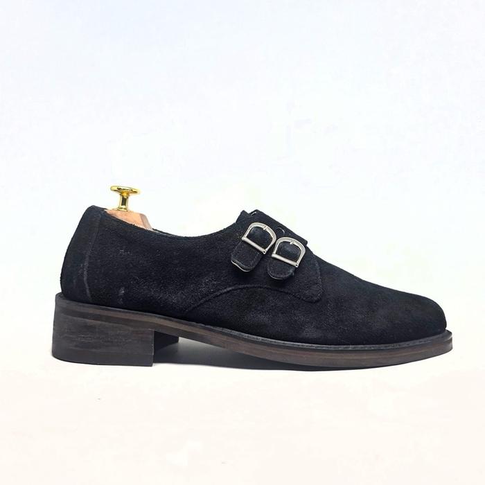 FIRENZE ATELIER Italian Handmade Dress Shoes Size 42 Pantofel Pria Hitam | Not Testoni, Grenson, Ped