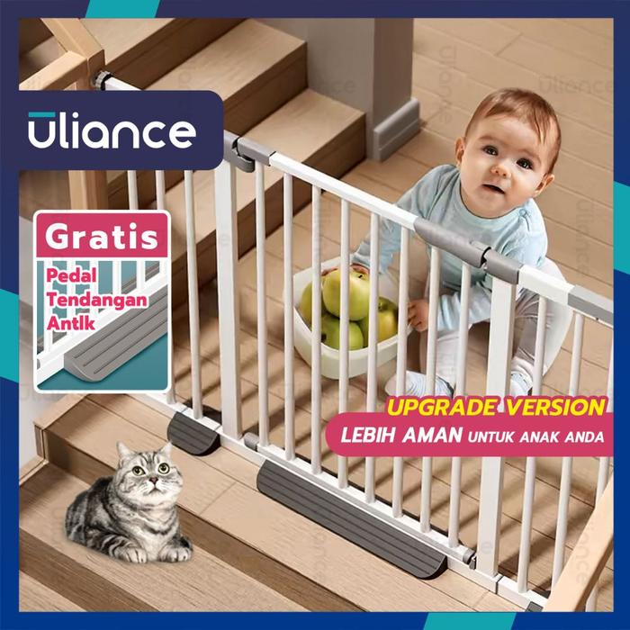 Baby Safety Gate Pagar Pintu Bayi Penghalang Pintu Bayi Pagar Tangga Bayi Pagar Pengaman Bayi Pintu