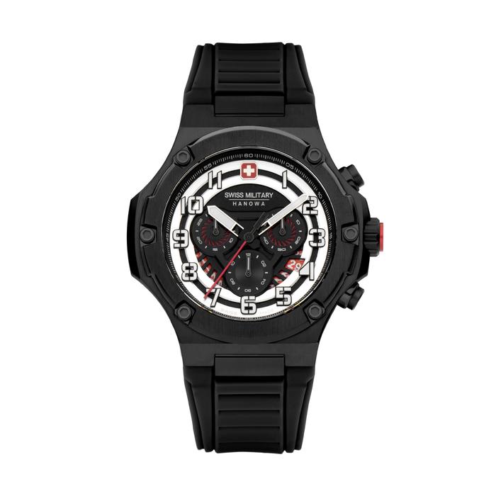 SWISS MILITARY HANOWA Jam Tangan Pria SMWGO0000631 Black Quartz