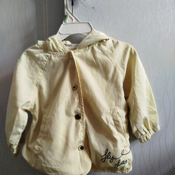 ZARA Jaket Bayi Brand ZARA Size 9-14 Bulan Tebal Lembut Preloved untuk Anak-anak