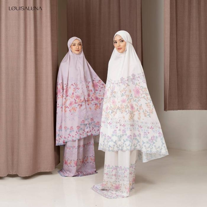 LOUISALUNA - Adiba Prayer Set - Mukena Dewasa