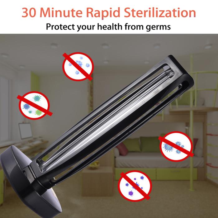 38W UV Germicidal Lamp Ozone Disinfection Light Sterilization Lamp