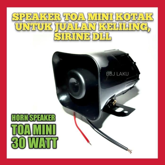 Speaker toa mini kotak untuk jualan keliling