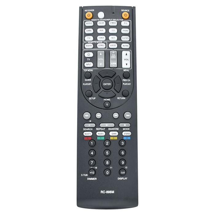New RC-898M Remote Control Replace For Onkyo AV Receiver TX-NR545