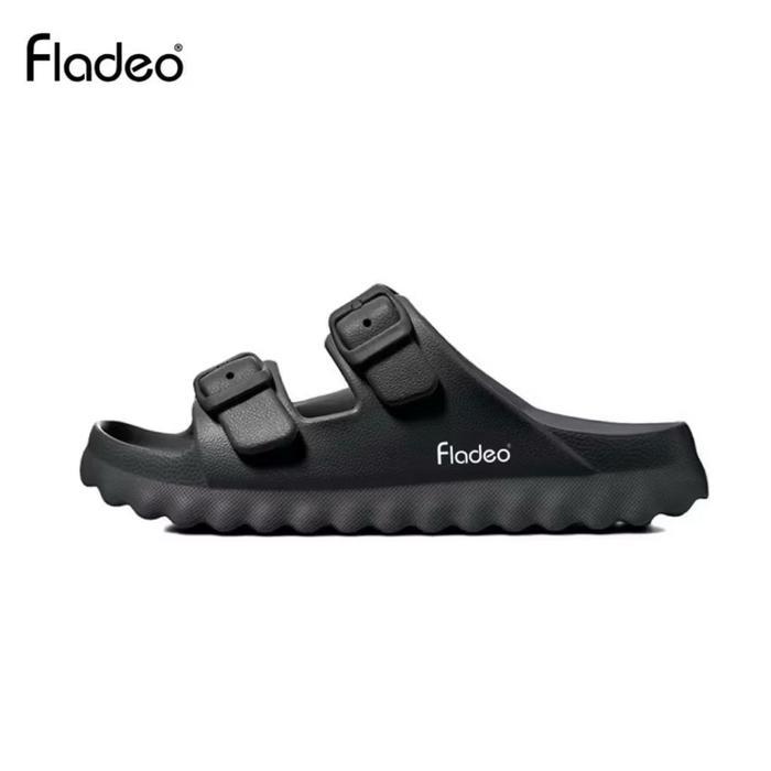 Sandal slides fladeo doble strap sendal pria wanita fladeo terbaru sudah dilengkapi dengan pitur ant