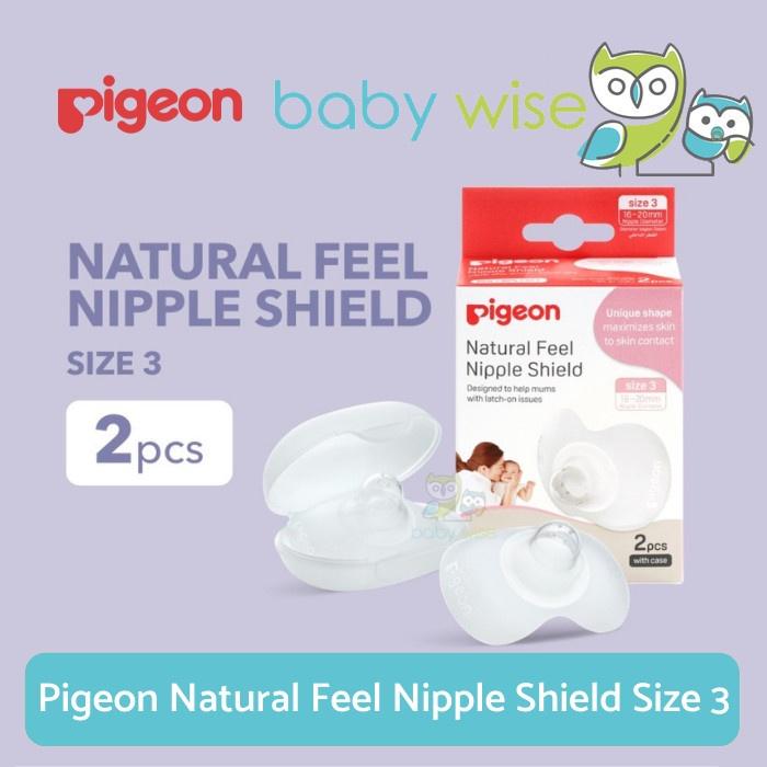 Pigeon Natural Feel Nipple Shield Size 3