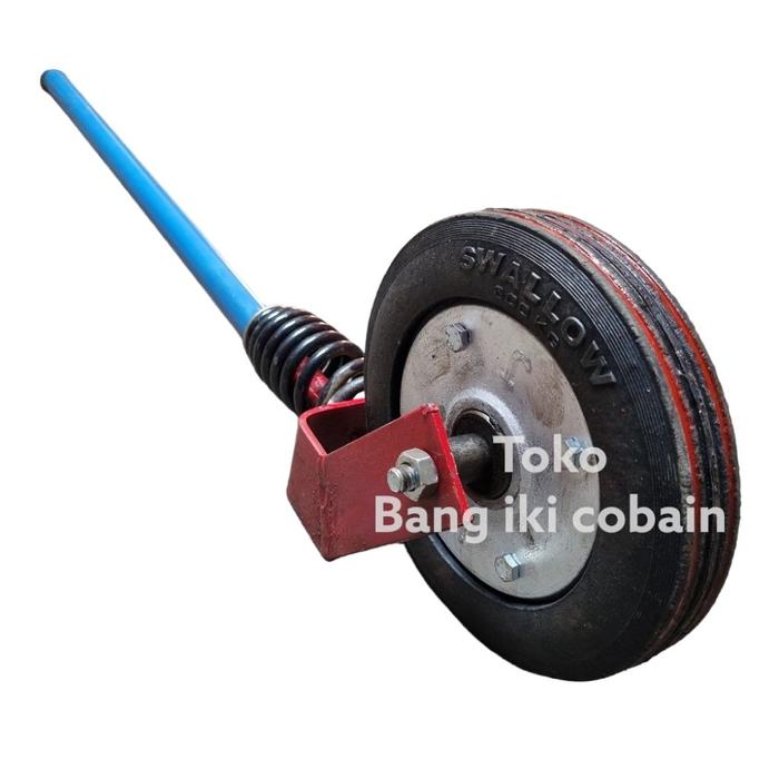 TERLARIS RODA GEROBAK DORONG GLETREK 300kg Roda Ban Belakang