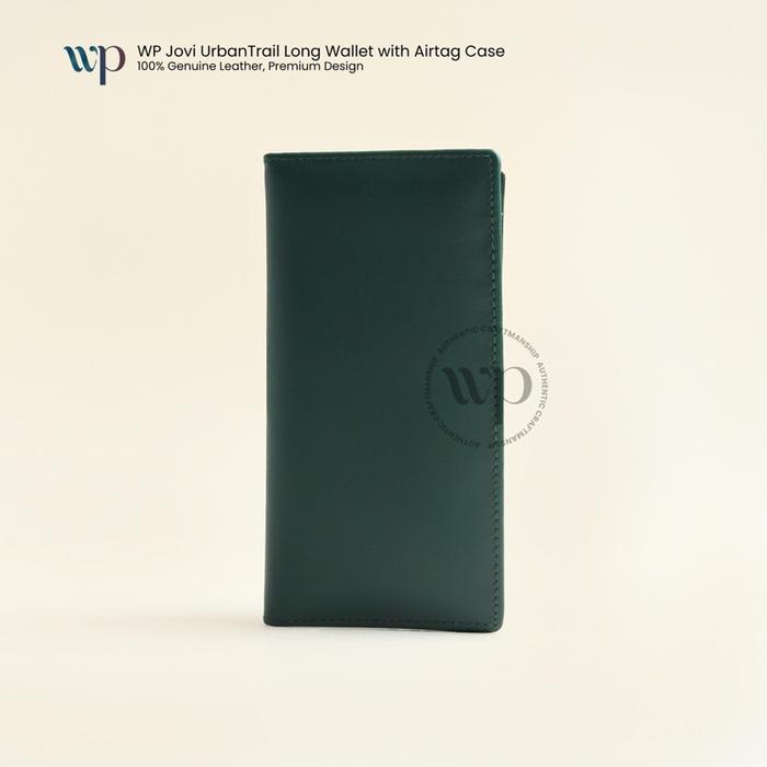 WP - JOVI URBANTRAIL LONG MEN'S WALLET with Airtag Holder | Dompet Panjang Pria Kulit Asli dengan Ai