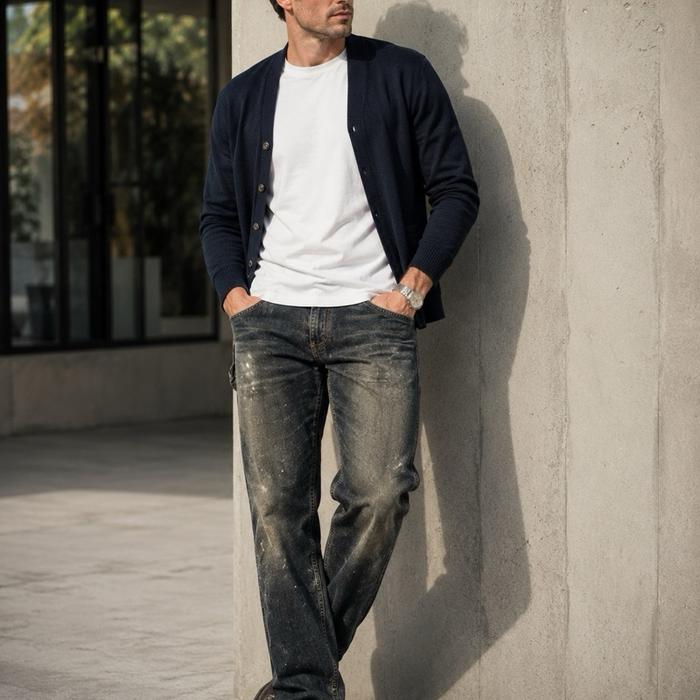 Lee Union Made Carpenter Mudwash Celana Jeans Pria Denim Materials