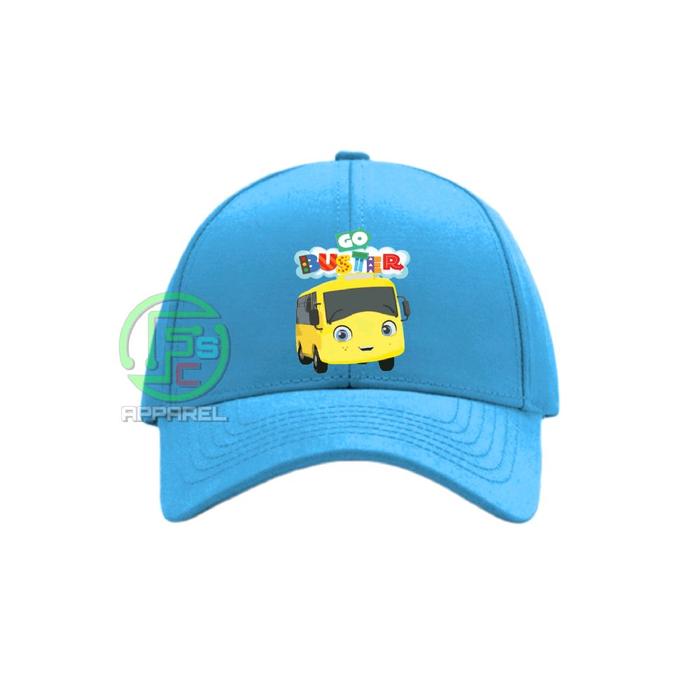 Topi Baseball Anak Gambar Motif Sablon Go Buster Unisex Fashion Laki Laki Dan Perempuan Viral Popule
