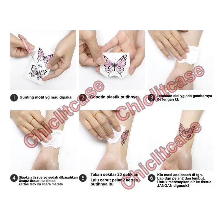 Stiker tato temporer muka/tato muka halloween/tato temporer wajah cosplay skull