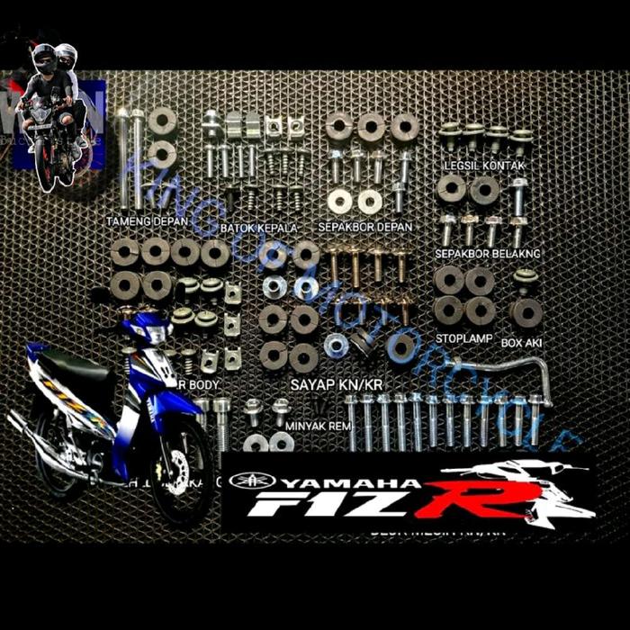 BAUT FULLSET YAMAHA FIZR/FORCE 1  -BAUT BODY LENGKAP YAMAHA F1ZR/FORCE