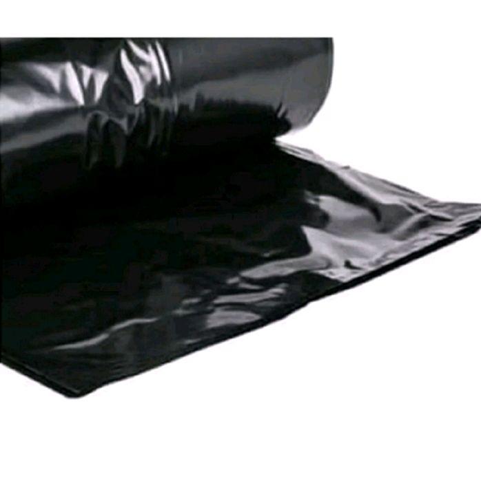 Plastik Hitam Packing / Plastik pembungkus barang Roll permeter