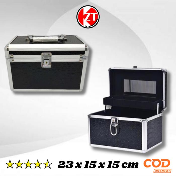 PROMO BOX KOSMETIK / BEAUTYCASE / 23X15X15CM / KOTAK KOSMETIK /KOTAK MAKEUP/ KZT-B2280