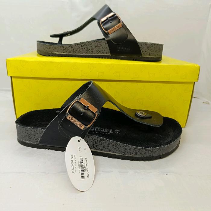 DODONI original sendal kulit pria