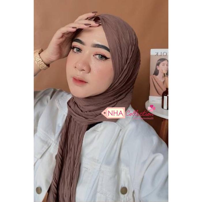 Pasmina Plisket Padi/ Pasmina Plisket / Pasmina Plisket Ceruty Baby Doll