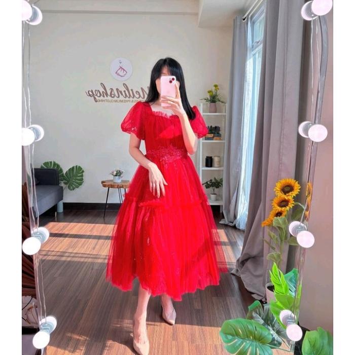 Gwen Lace Party Cocktail Dress