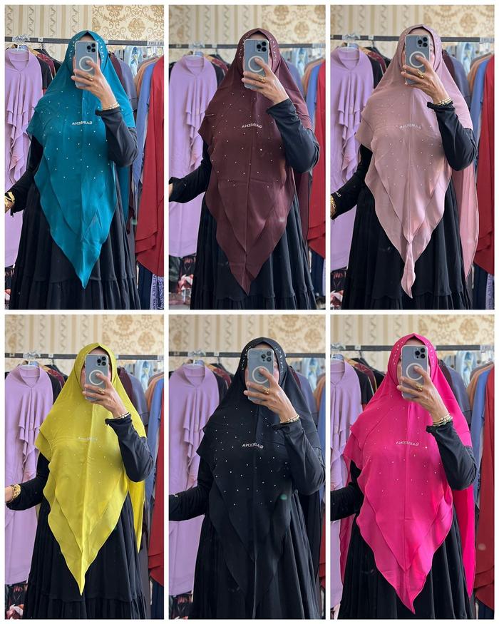 KHIMAR HIKARI | QAIREENA | Hijab Instan Muslim Syari Kerudung Wanita