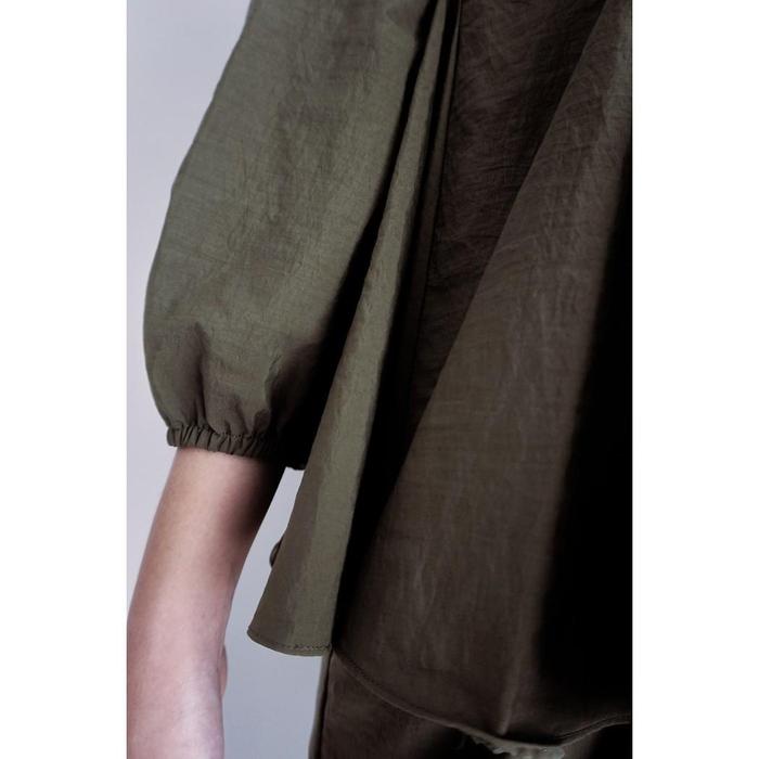 PAFON Anessa Top - Moss Green
