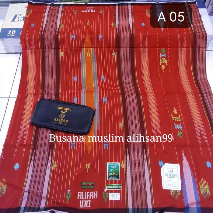 SARUNG ALIFAH SGT GOLD ORIGINAL/DONGGALA MESRES 100% ORI