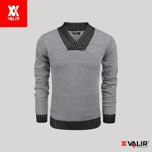 PREMIUM (READY) terjamin Zilong Henley Sweater Rajut Pria Bahan tebal Kualitas Import terlaris