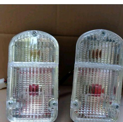 Lampu stop Stoplamp Lampu belakang untuk Colt t120ss t120ss kristal crystal putih