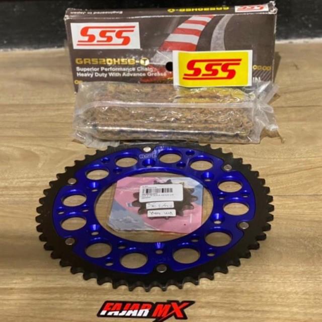 RANTE SET ROZ GIR SET YAMAHA WR 155  520 44 46 48 50 52
