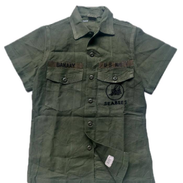 Vintage Og107 Shirt Us Navy