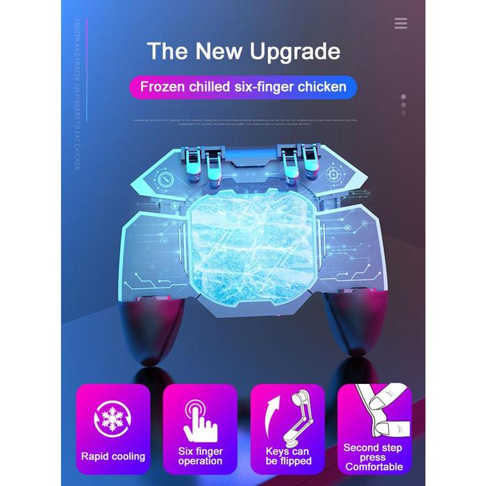 Game Trigger Phone Cooler Fan Game Controller Pubg Controller with