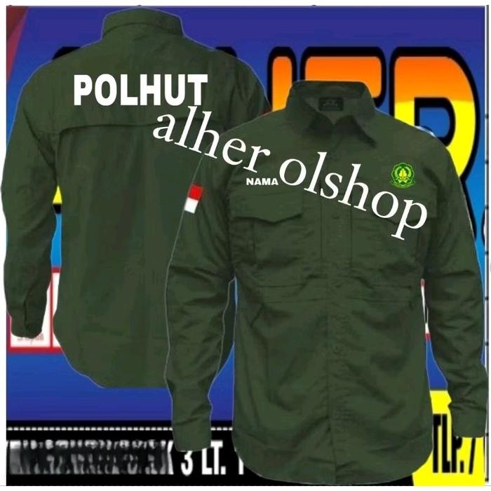kemeja tactical polhut baju tactical polhut seragam tactical polhut Pdl tactical polhut kemeja polhu