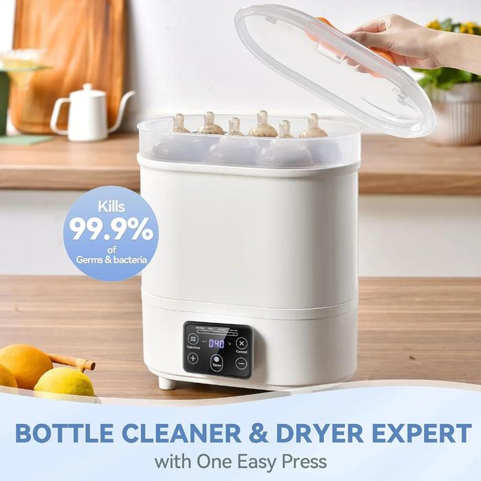 New Cocobb Perlengkapan Bayi 4 In1 Sterilizer Botol Bayi  Baby Safe Penghangat Asi