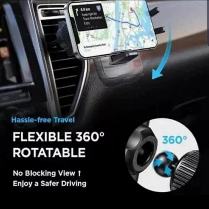 Car Phone Holder HD62 HD-62 Holder tempat Dudukan hape Stand Handphone mobil