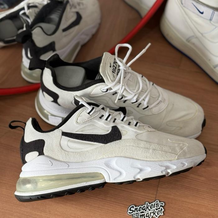 Nike air max 270 react white black original murah - sneakers second market
