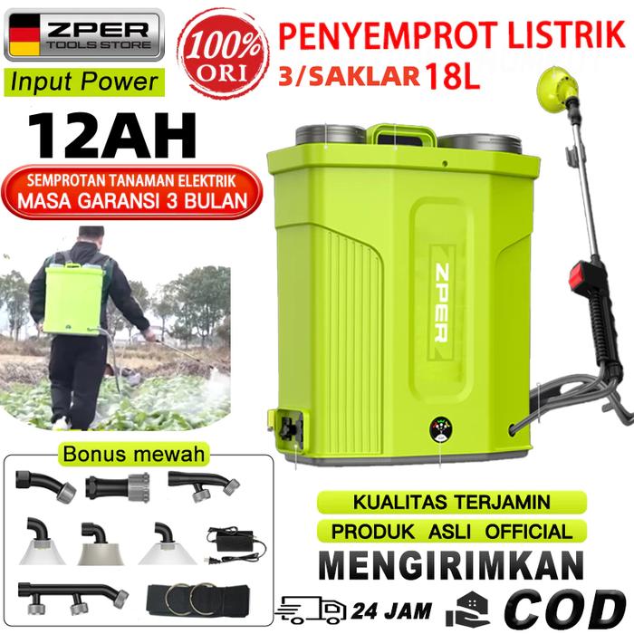ZPER 18L Air Pressure Sprayer Multi mesin Semprotan tanaman Elektrik Alat Semprot semprotan padi Per