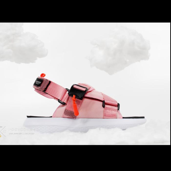 Footconcept Sepatu Sandal Wanita Kekinian Seena White Pink Sandal Gunung Santai Hijack Vlx Bahan Scu