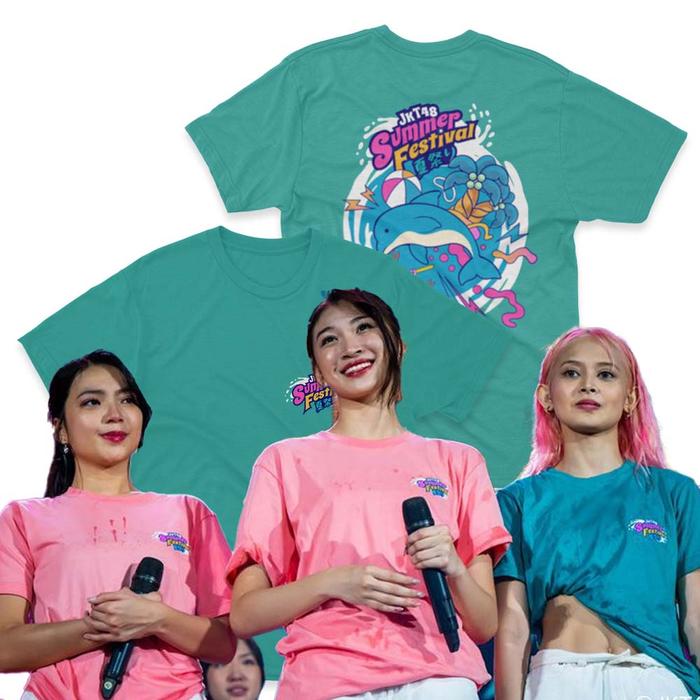 T-shirt kaos JKT48 summer festival 2023 Tour