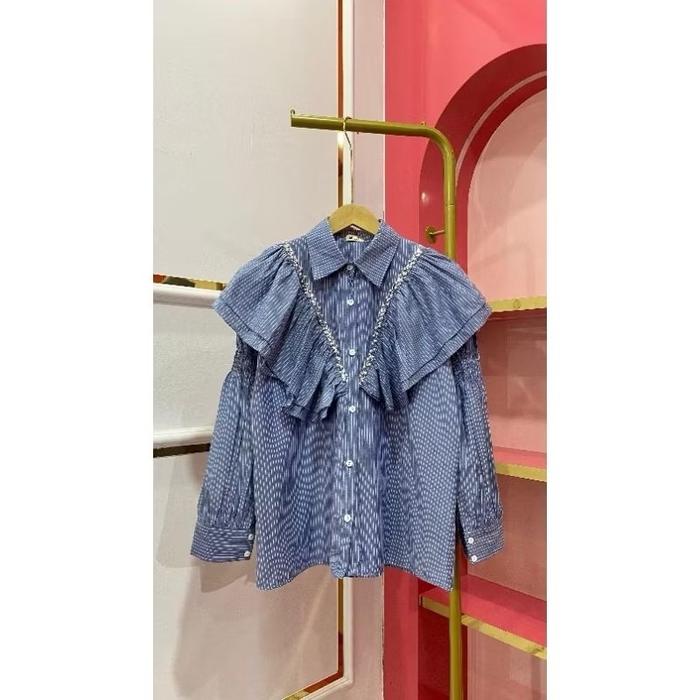 ATASAN KEMEJA ATHAYA atasan kemrja athaya terbaru Wanita Baju Cewek Katun