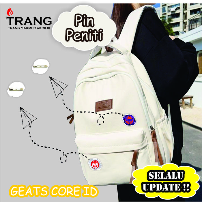 Pin Bross Akrilik Kamen Rider Geats Core ID / Pin Acrylic Kamen Rider Geats Core ID