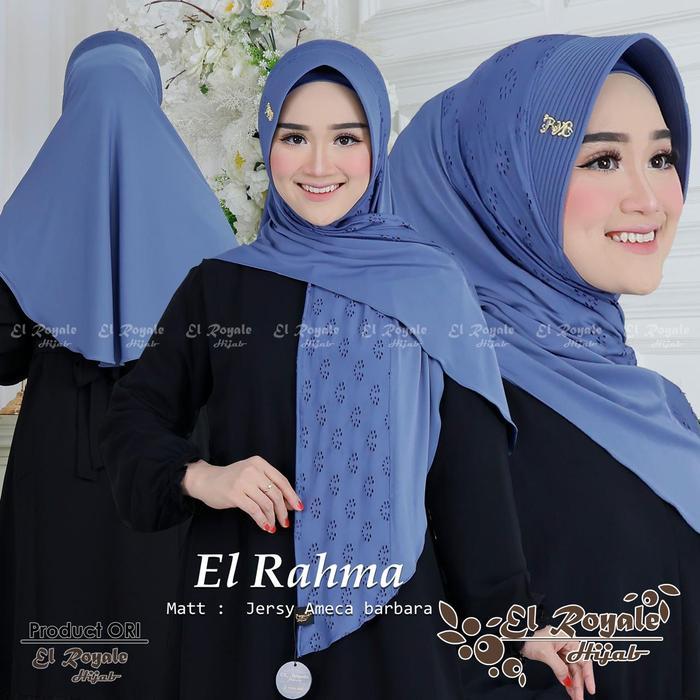 Hijab Pashmina + Inner/Ciput El Rahma by El Royale