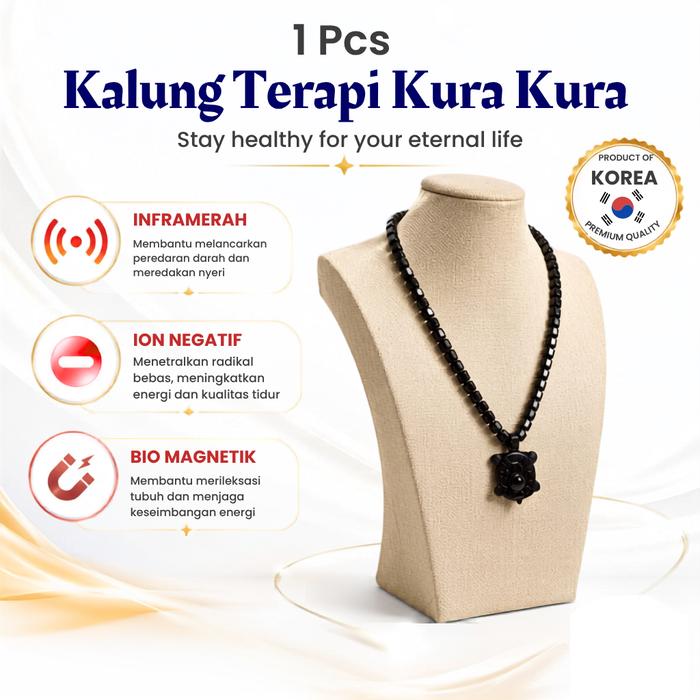 Dana Kalung Terapi Kura-Kura - Kalung Terapi Kesehatan Gwisamunsok