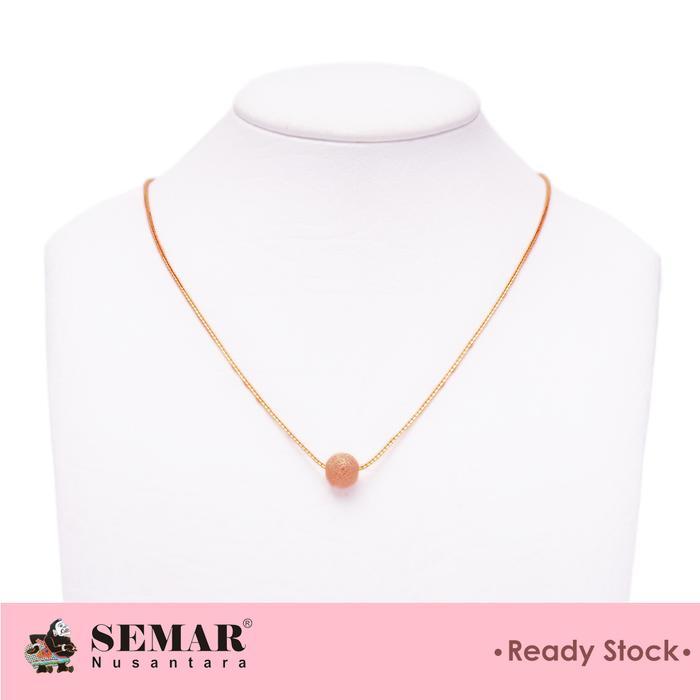 Kalung Emas Santa Variasi Bola Gliter Gold 10K Semar Nusantara