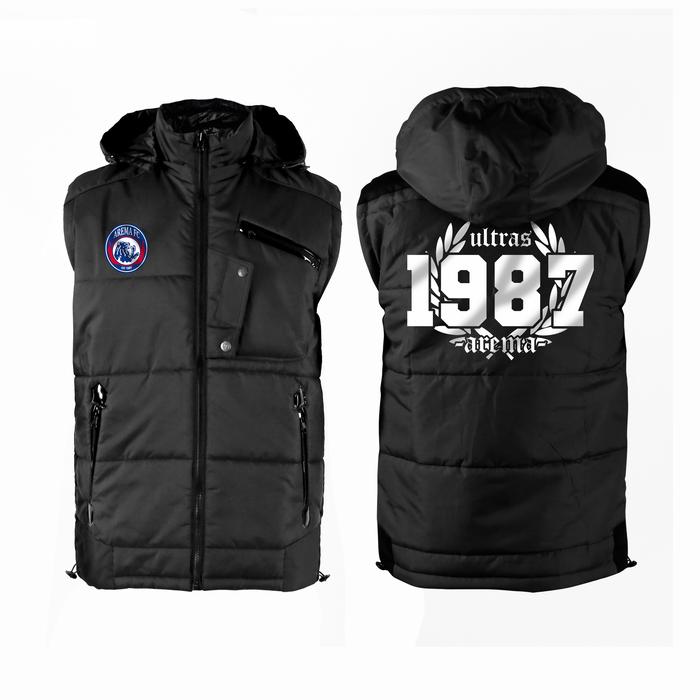 Rompi Bola Arema Rompi Pria Parasut Semi WF Free Nama/Bisa Custom  Logo  Keren Tebal
