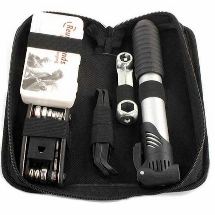 Taffsport Toolkit Sepeda Set Perlengkapan Alat Reparasi Tambal Ban