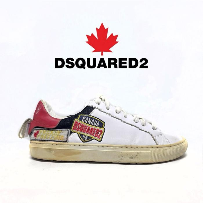 Size 41 | DSQUARED Canada Made Italy Sneaker Sepatu Kasual Fashion Pria