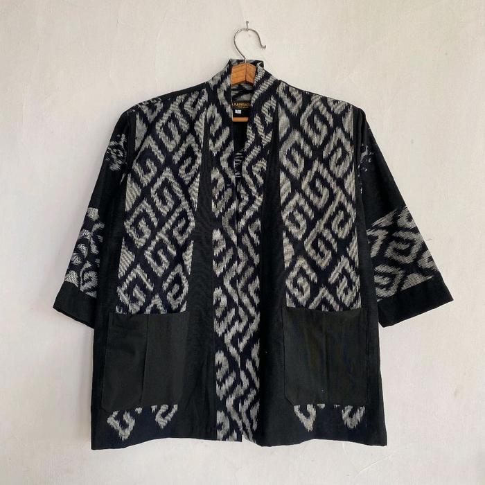 Outer tenun pria-baju baju tenun pria- outer tenun