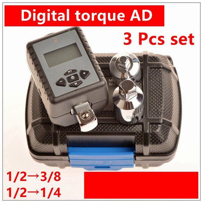 MXITA Digital Torque Adaptor Wrench 1/2 Inch 2-200Nm Ban Mobil - MT2-200Nm