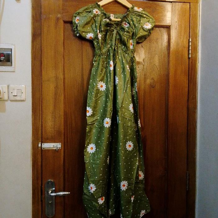 cassandra dress ld 110cm panjang 125cm sabrina Gaun