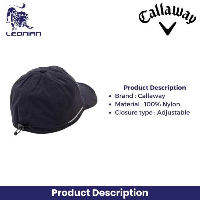 Exclusive Sale Callaway Windproof Rain Cap Topi Pasti Ori