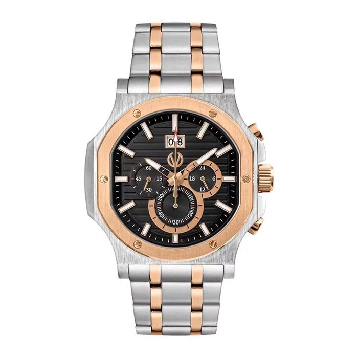 Jam Tangan Pria Tali Rantai Christ Verra CV 12202G-14 Original Bergaransi 2Tahun